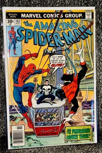 The Amazing Spider-Man #162 (1976) 1st Appearance Jigsaw! Solid VF-