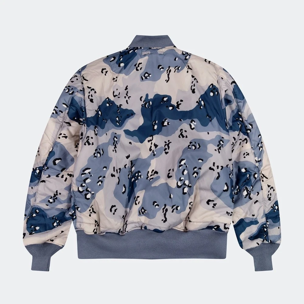 XL - QILO x WHITEPHOSPHOR - MA1 Bomber Black & Blueberry Choco Chip - NOT SUPDEF - product detail image 8