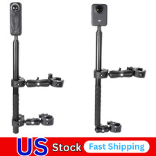 Motorcycle Mount kit for Insta360 One X5 X4 X3 X2 RS DJI OSMO 360 GoPro MAX- Dou