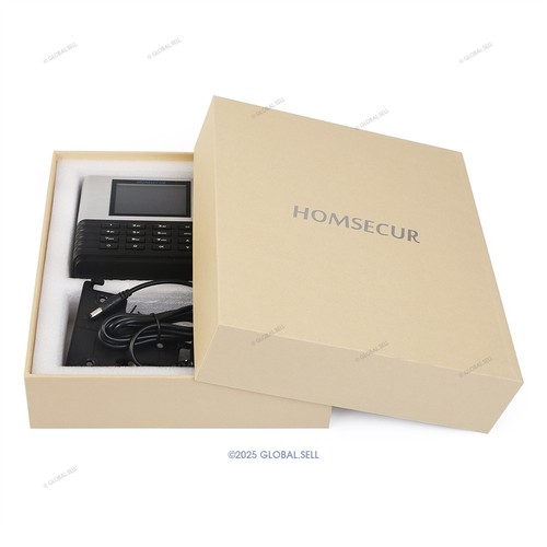 HOMSECUR Biometric Fingerprint Attendance Time Clock 50 RFID Cards+WiFi+USB - Picture 6 of 9
