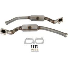 2pcs Front Catalytic Converter Left Right For Dodge Durango Jeep Grand Cherokee