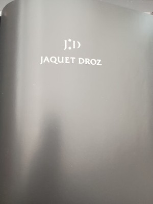 JAQUET DROZ UHR KATALOG GRANDE SECONDE OHNE PREISE