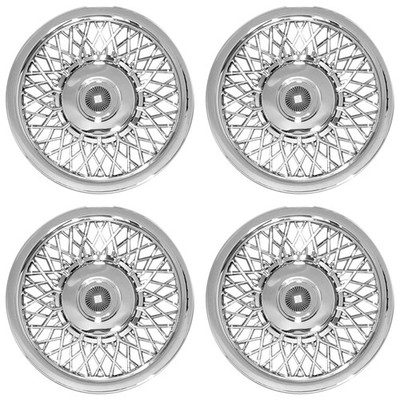 15'' Push-on Chrome Wheel Cover Hubcaps