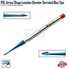 PDL Arrow Shape Elevator Dental Luxating Serrated Spade Luxation Titanium Coated