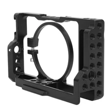 Camera Cage Aluminum Camera Cage Camera Accessories With Cold Shoe Mount For