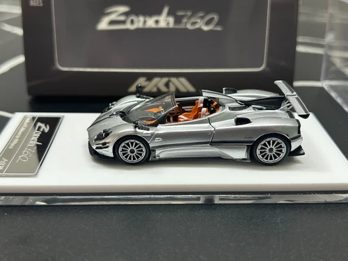 HKM 1:64 Pagani Zonda 760 Roadster Super Racing Diecast Model Car Collection - Picture 9 of 27