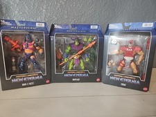 Mattel Masterverse New Eternia Man-E-Faces  Whiplash  Zodac. Action Figure.