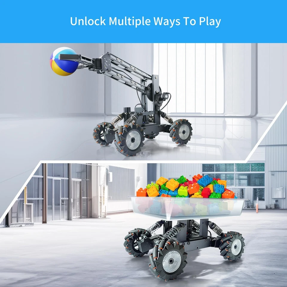 Robotic Arm Kit, STEM Toys for Boys Age 8-12, 3 in1 Electronic Robotic Arm/Tr... - Image 2 of 4