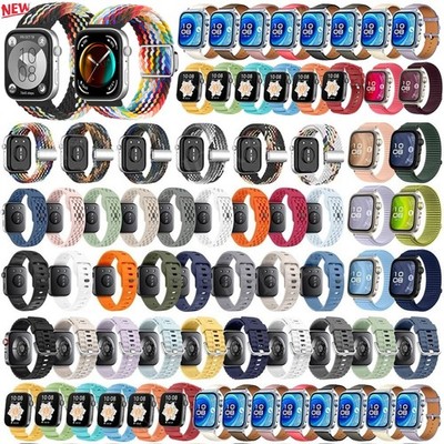 Für Huawei Watch Fit 5 / Fit 5 Pro Nylon Silikon Leder Metall Armband Strap Band