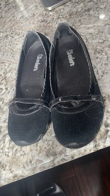 Sketchers Leather Dress Slip On Shoes SN 46591 Size 7!
