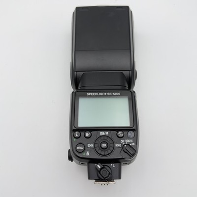 Nikon SB-5000 Blitzgerät Speedlight Flash Schwarz - Getestet Guter Zustand GUT