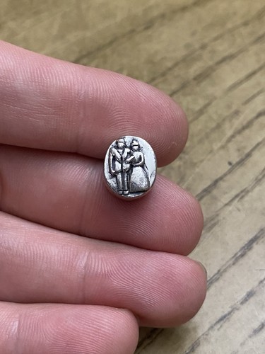 IBB Sterling Silver 925 Designer Signed Charm Bead For Charm Bracelets