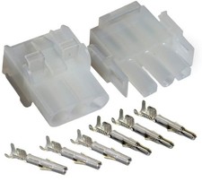Molex -MLX 20A, Gauge Size w/14-20 AWG, Wire Connector - 2.13mm D, Latch Lock...