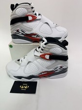 Nike Air Jordan 8 Retro Bugs Bunny White True Red 305368-100 Youth Size 5Y