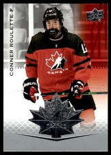 2021-22 Upper Deck Team Canada Juniors Conner Roulette #28
