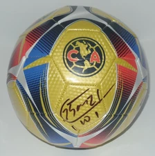 SALVADOR CABANAS SIGNED AUTO'D CLUB AMERICA SOCCER BALL AGUILAS PARAGUAY