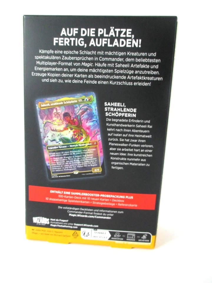 Lebendige Energie Commander Deck Ätherdrift Deutsch Magic the Gathering MTG - Bild 3 von 3