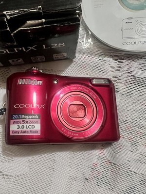 Nikon Coolpix L28 Red-Open box | eBay