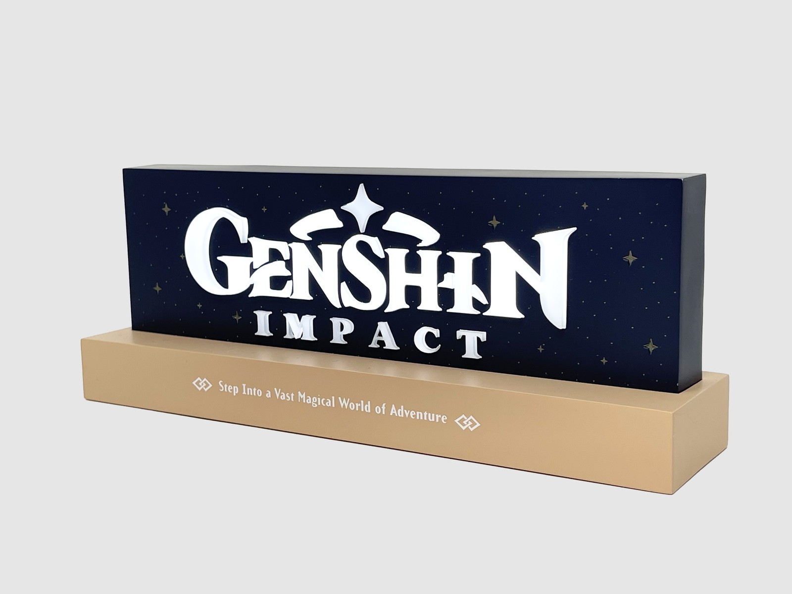 Светодиодная лампа NEAMEDIA с логотипом Genshin Impact Lampe