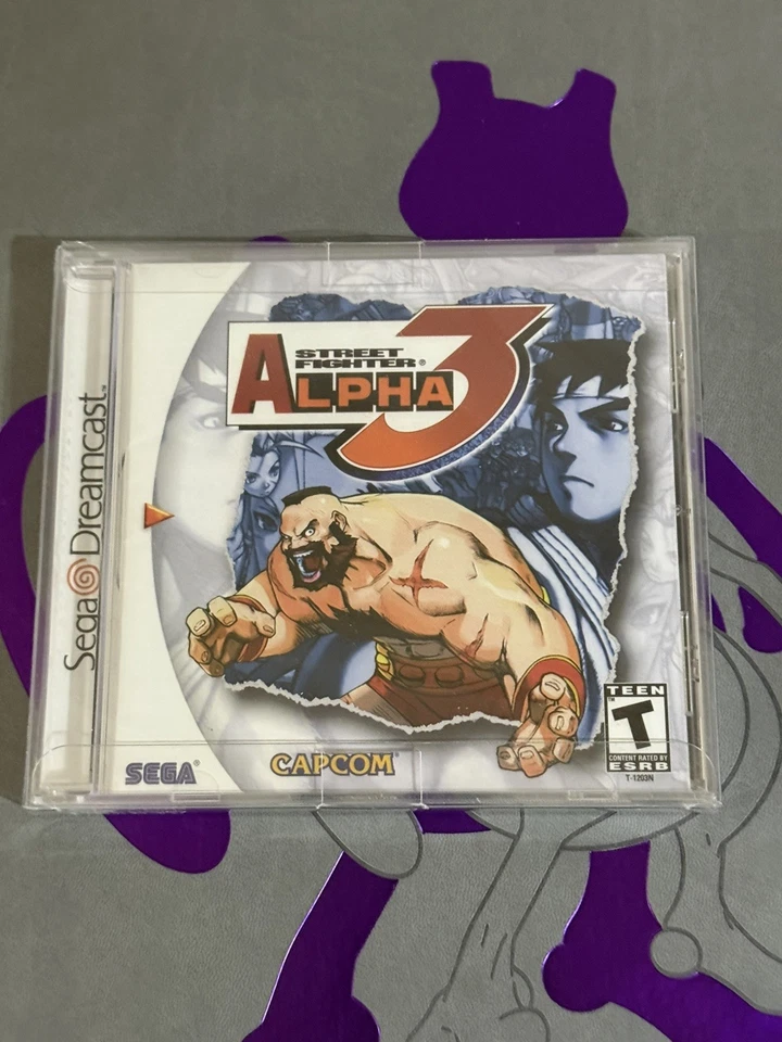 STREET FIGHTER ALPHA 3 Sega Dreamcast Video Game BRAND NEW Factory Sealed USA - Image 4 of 4