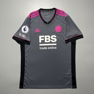 LEICESTER CITY ADIDAS 2021/2022 SOCCER THIRD JERSEY #9 VARDY SIZE