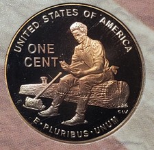 2009 S Gem Proof Formative Years Lincoln Bicentennial Cent
