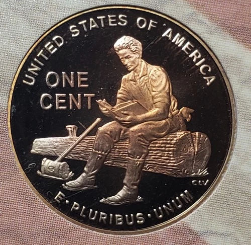 2009-S Lincoln Bicentennial Cent Formative Years Proof — photo from the most recent tracked eBay sale