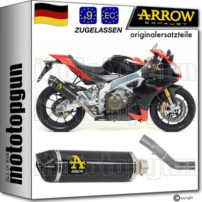 ARROW AUSPUFF ZUGELASSEN KAT RACE-TECH CARBON C APRILIA RSV4 RSV-4 2014 14