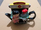 Betty Boop Coca-Cola Soda Fountain Teapot #11320 Ceramic Vintage Collectible