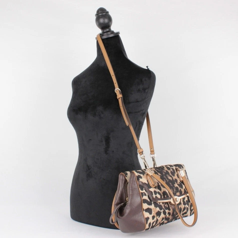 Bolso Cartera Coach Madison Ocelote Estampado Leopardo Foto 3 de 4