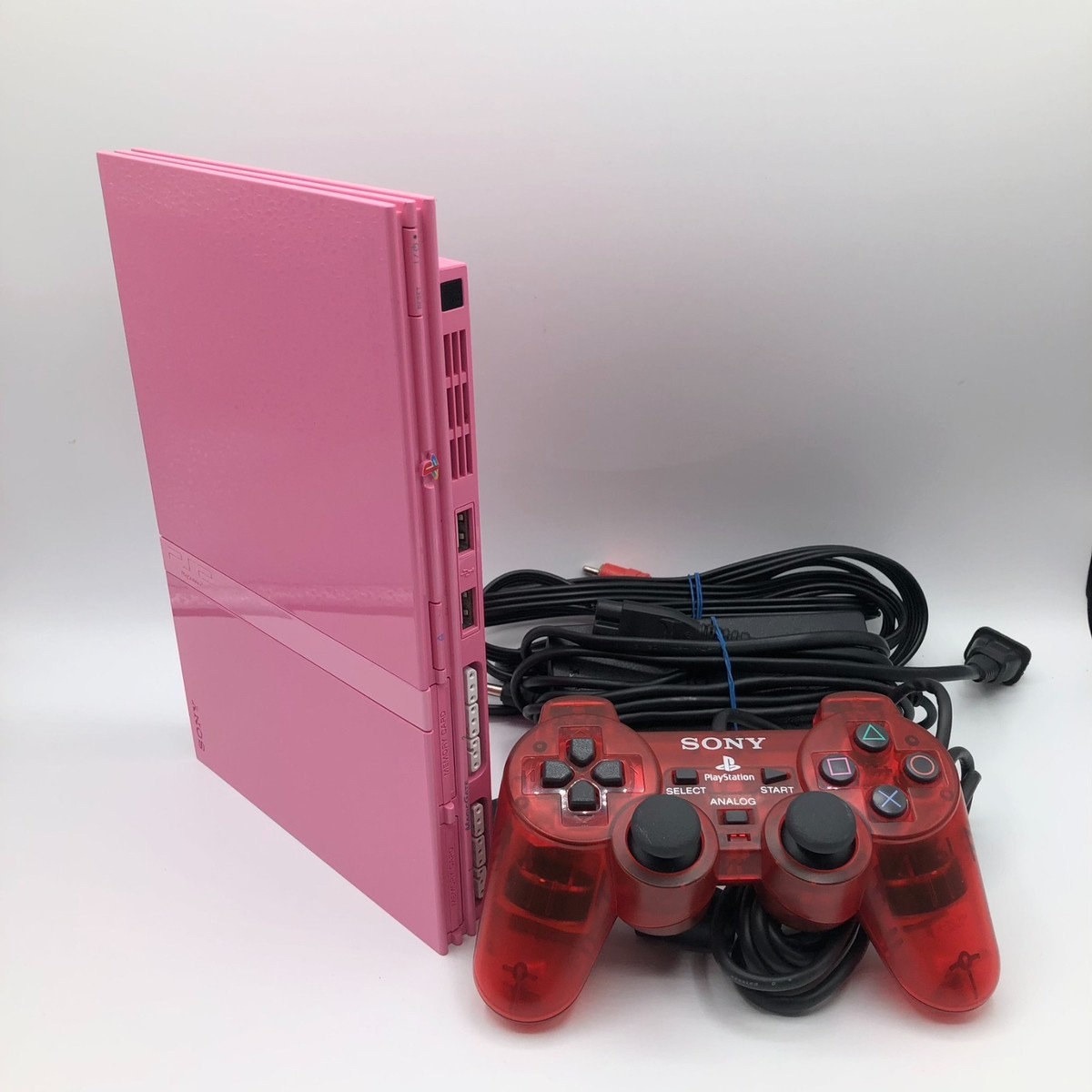 PlayStation2 - PlayStation2　★オマケ多数★　SCPH-77000 Sony Playstation 2 Black Slim SCPH-77000 Console Set 024