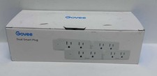 Govee Dual Smart Plug 4 Pack, 15A WiFi Bluetooth Outlet, Work with Alexa and Goo