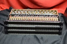 lot of 3 vintage Switchcraft rack mount interface boxes XMT334B 1/4 inch connect