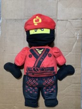 LEGO Ninjago Kai Red Ninja Plush Stuffed Animal Toy 20" Minifigure Doll