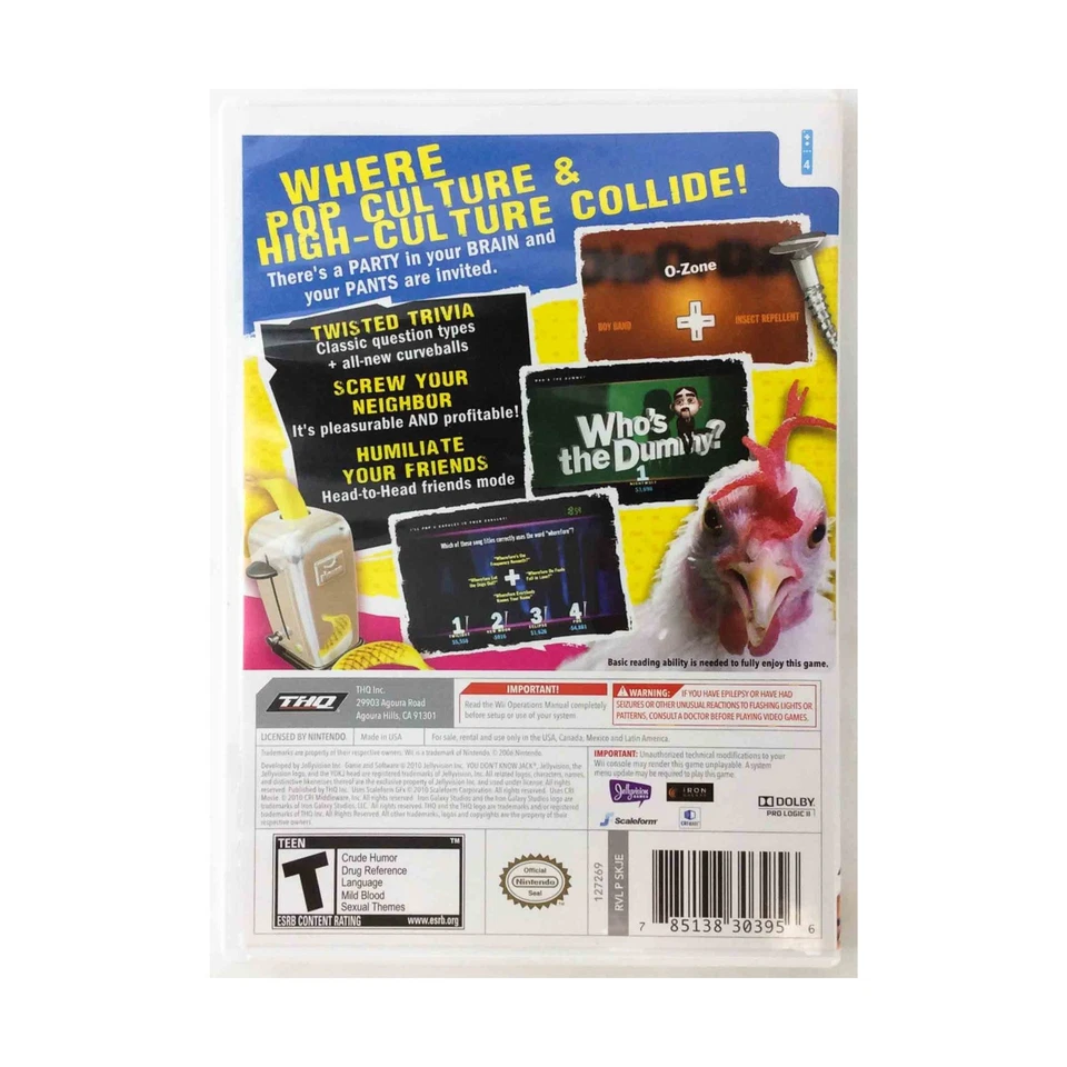 THQ Nintendo Wii You Don't Know Jack EX - Image 2 of 2