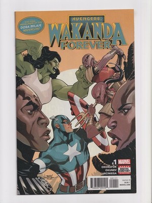 Avengers: Wakanda Forever #1 NM+ Dodson Cover 2018 Marvel Comics
