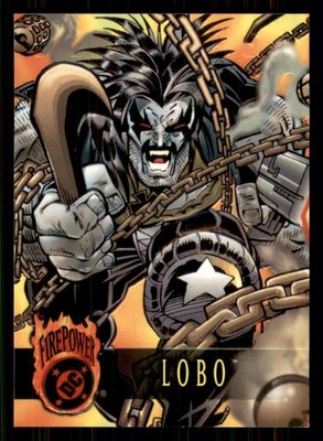 1996 Skybox Fleer DC Outburst Firepower #10 Lobo
