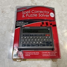 Franklin SA-309 Merriam Webster Spell Corrector & Puzzle Solver BRAND NEW SEALED