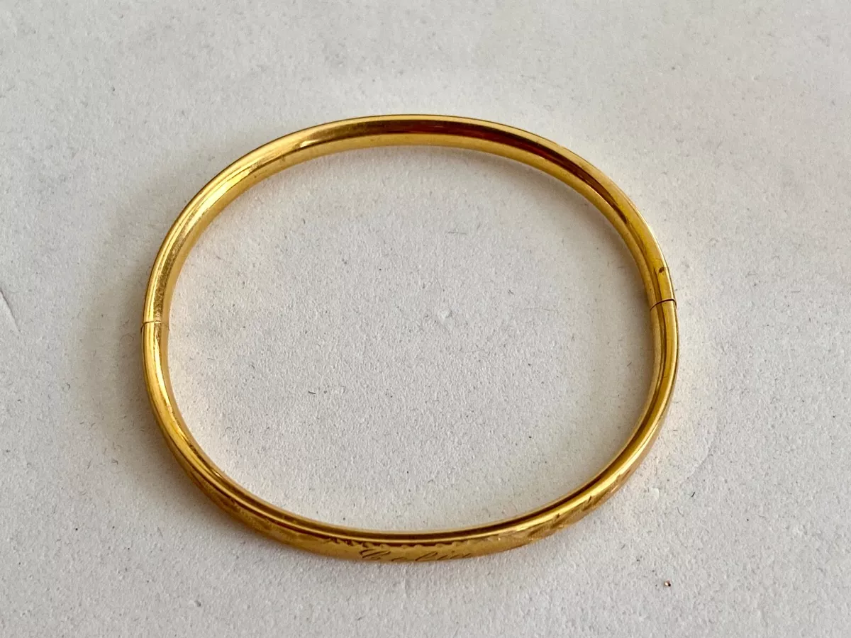 SOLID 10K YELLOW GOLD VINTAGE 5