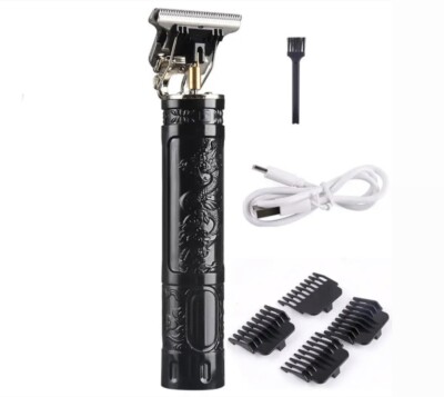 Wiederaufladbarer kabelloser Profi Haar Bart Trimmer Rasierer Styler.