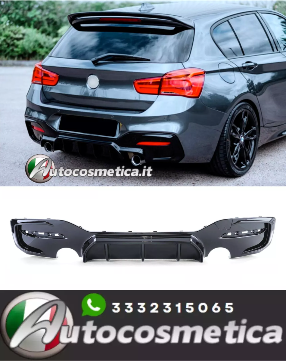 Sottoparaurti Estrattore Posteriore Volkswagen Golf 7 GTI TCR 2019 Ine 280045 7trt Abs 856 - Foto 4