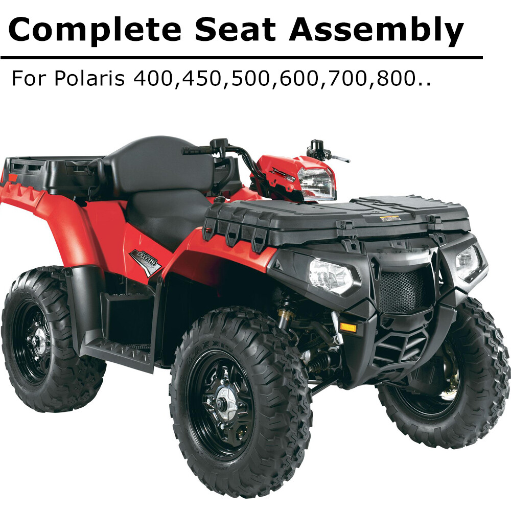 Complete Seats Assembly Black For Polaris Sportsman 400 800 500 EFI HO 2005-2014