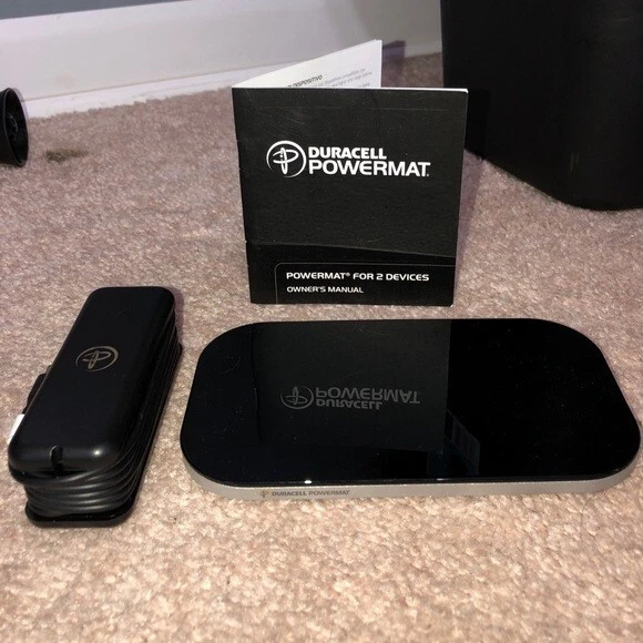 Duracell Powermat 2 Device Charging Plate | PMA Compatible | Black - Image 2 of 4