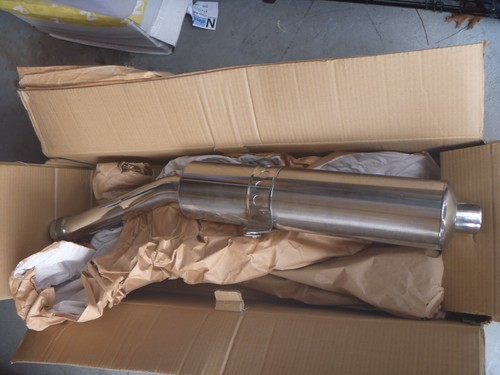 NEW OEM 01-05 FZ1 FZS1000 Fazer Rear Exhaust Muffler Pipe 5LV-14710-10