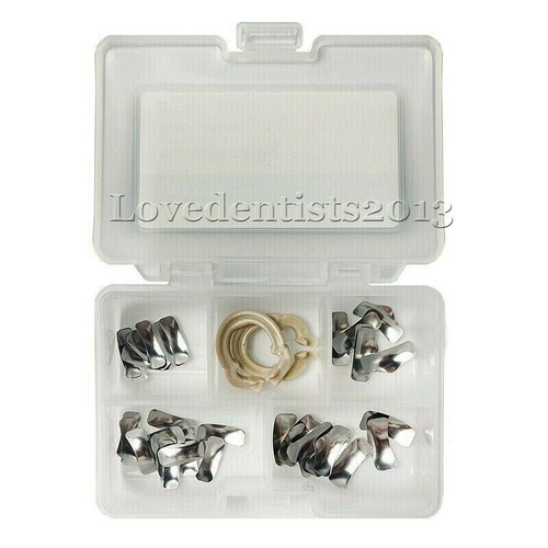 Dental Sectional Contoured Metal Matrices Refill Matrix Band /Diastema Wedges - Picture 28 of 43