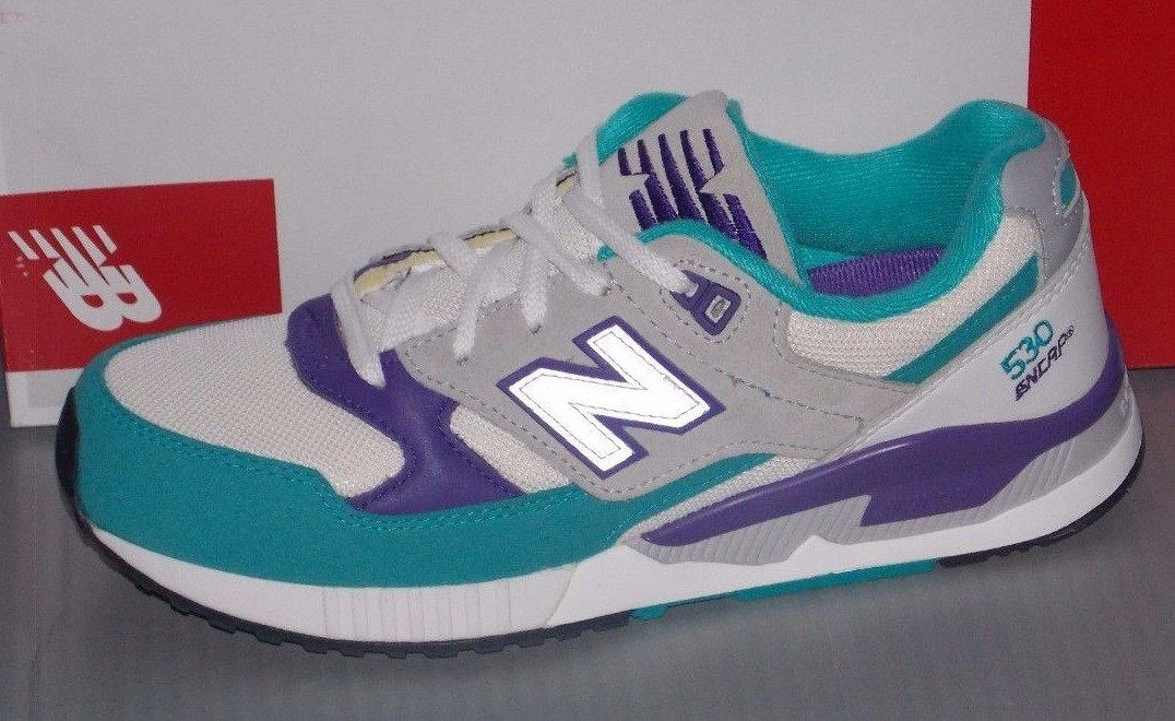 Damenschuhe NEW BALANCE W 530 AAA in colors WEISS / TEAL / GREY SIZE 7.5 Damenschuhe NEW BALANCE W 530 AAA in colors WEISS / TEAL / GREY SIZE 7.5