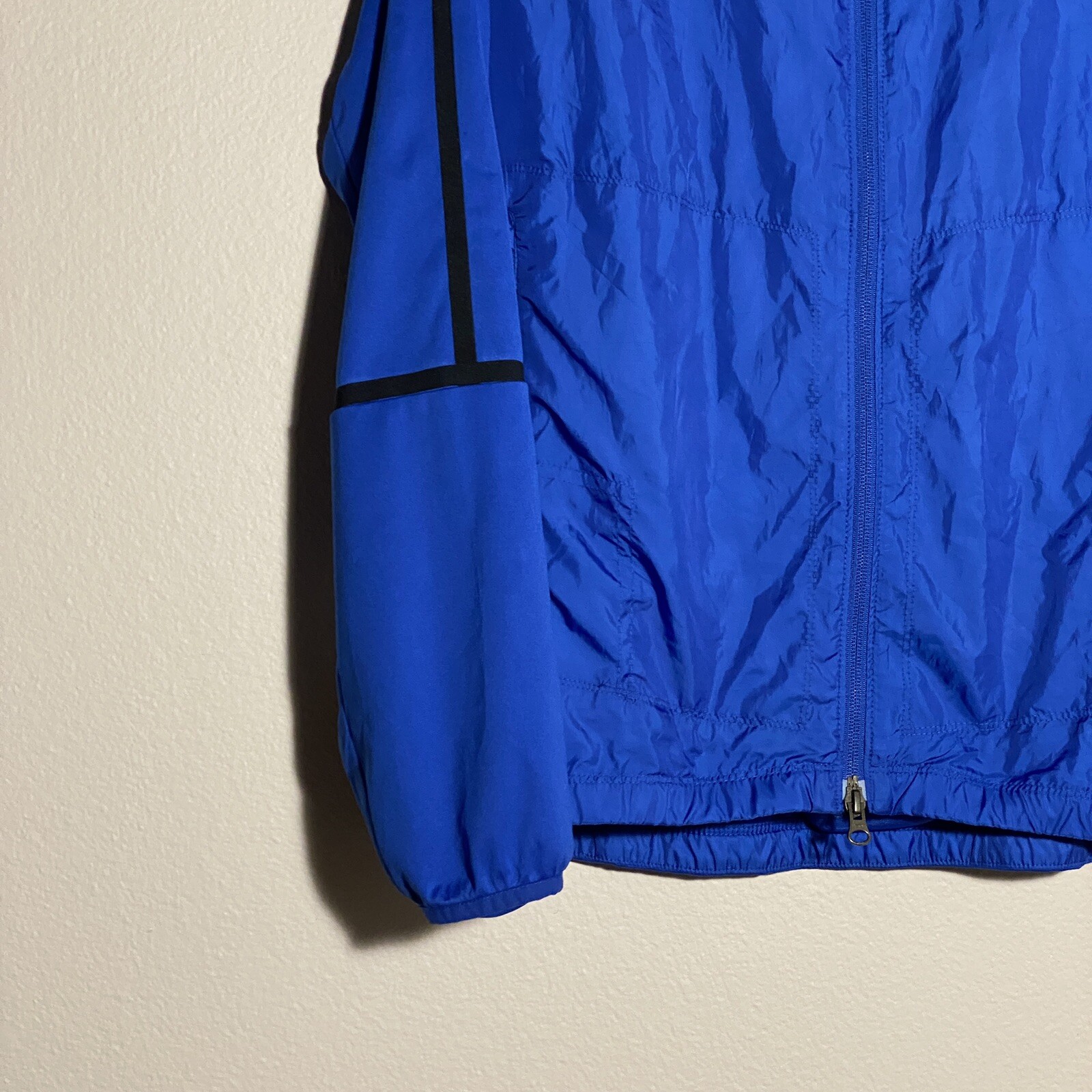 Nike Golf Mens Windbreaker Jacket Small Royal Blue Fu… Gem