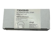 BARRETTE VersaRail Cambridge Matte Bronze Aluminum Top Stair Bracket Kit Barette