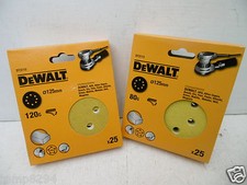 DeWALT DT3113 & DT3115 125MM HOOK & LOOP SANDER SANDING DISCS