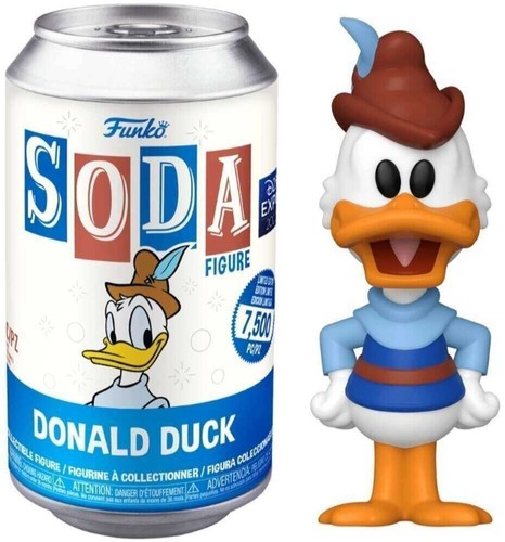 Disney Mickey And The Beanstalk Donald Duck Funko Vinyl Soda (Opened Can) - Picture 2 of 2